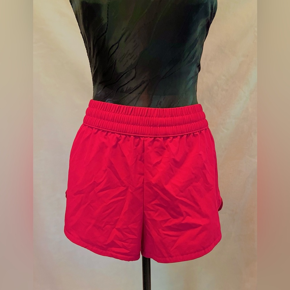 DSG Women's Vibrant Red Athletic Shorts